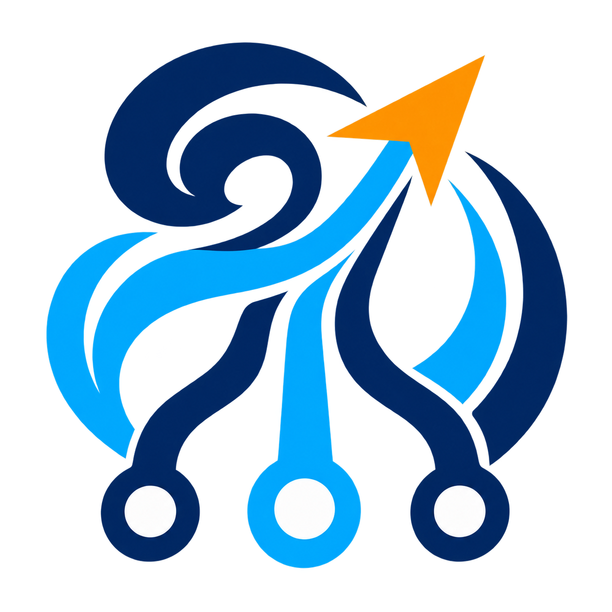 逆风汇流 Logo